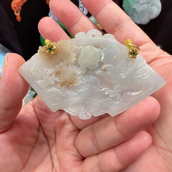 定制翡翠未镶嵌国风