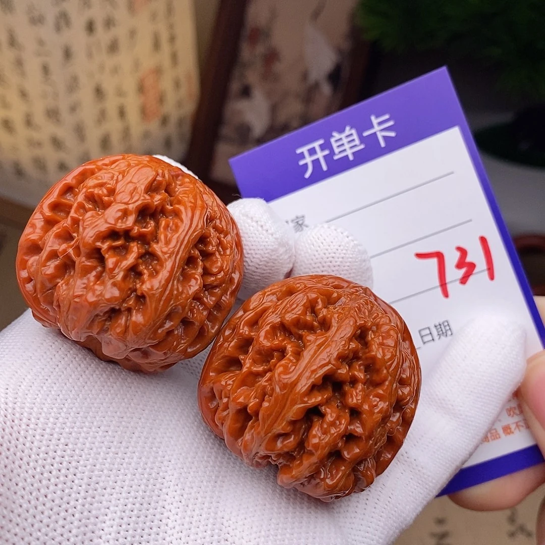 把件文玩核桃40粗筋731