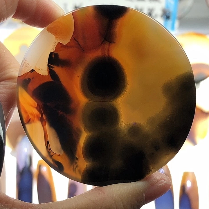 查罗石未镶嵌珠宝半成品32