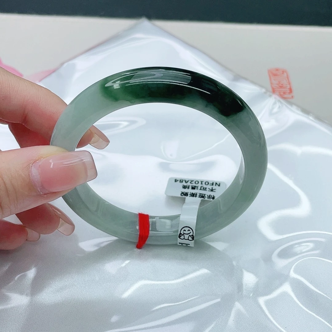 翡翠手镯未镶嵌正57.3