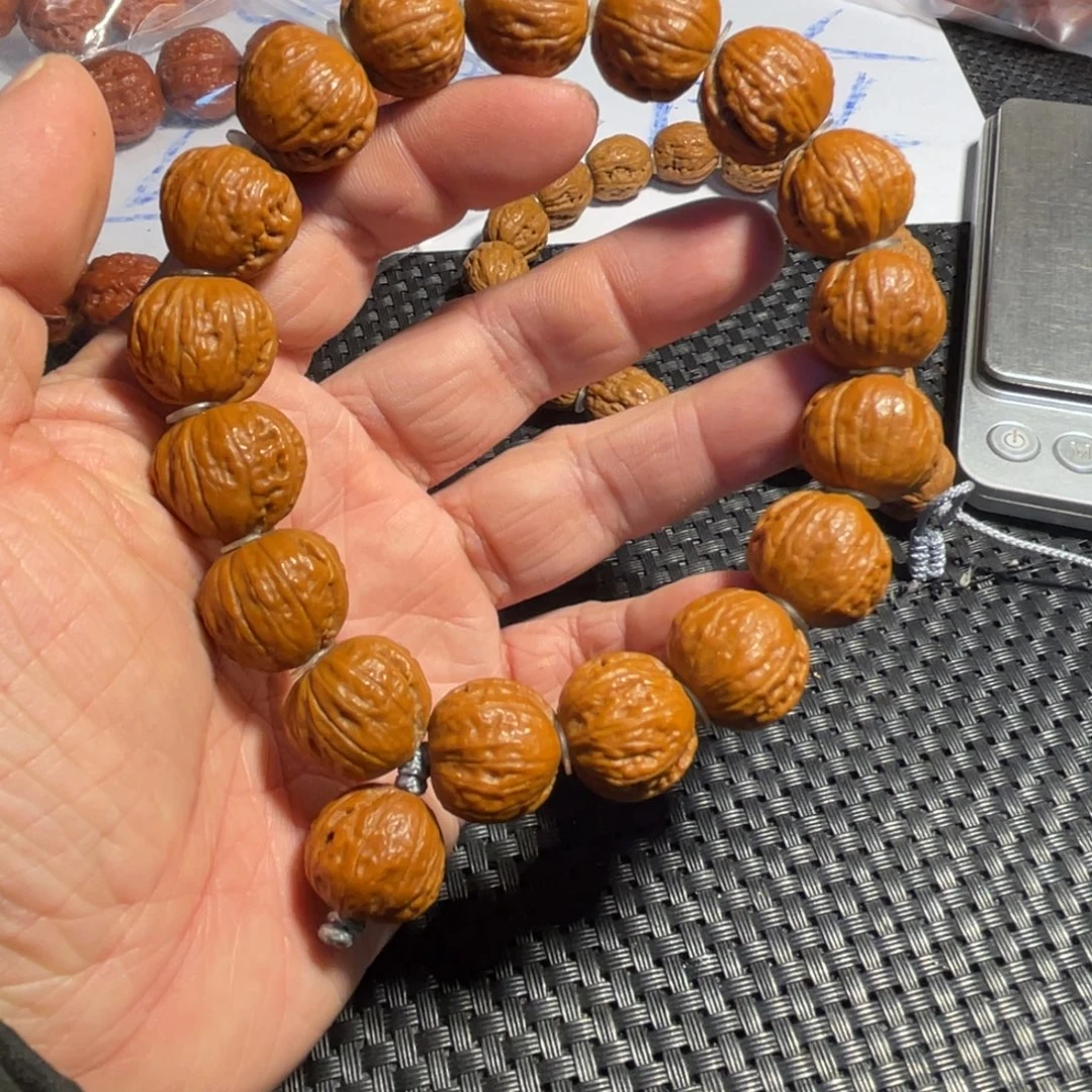 *****手串文玩核桃桃心磨盘17