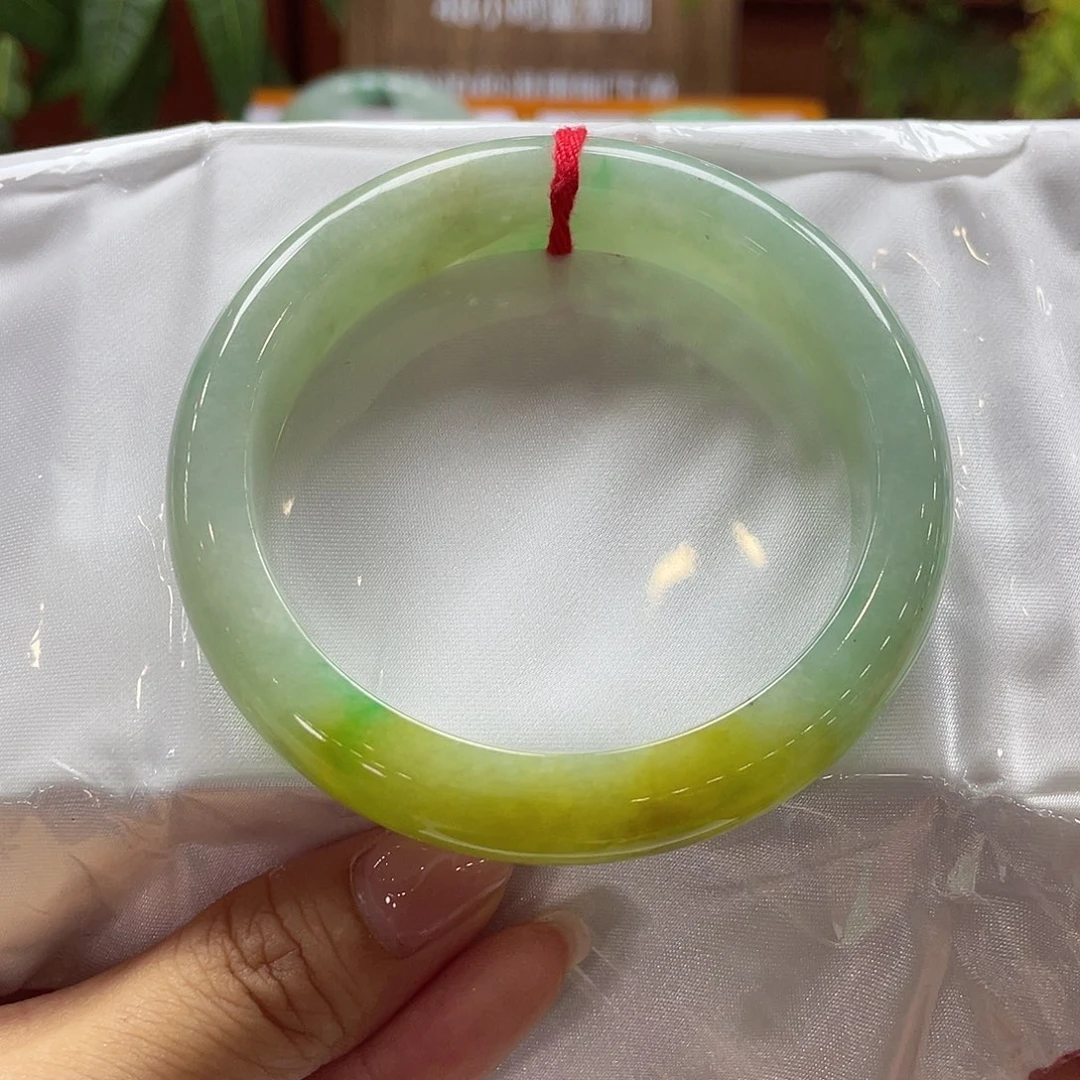 翡翠未镶嵌手镯19 号链接