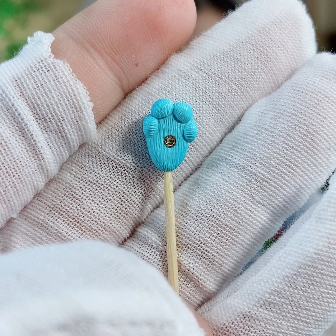 未镶嵌绿松石珠宝奇石