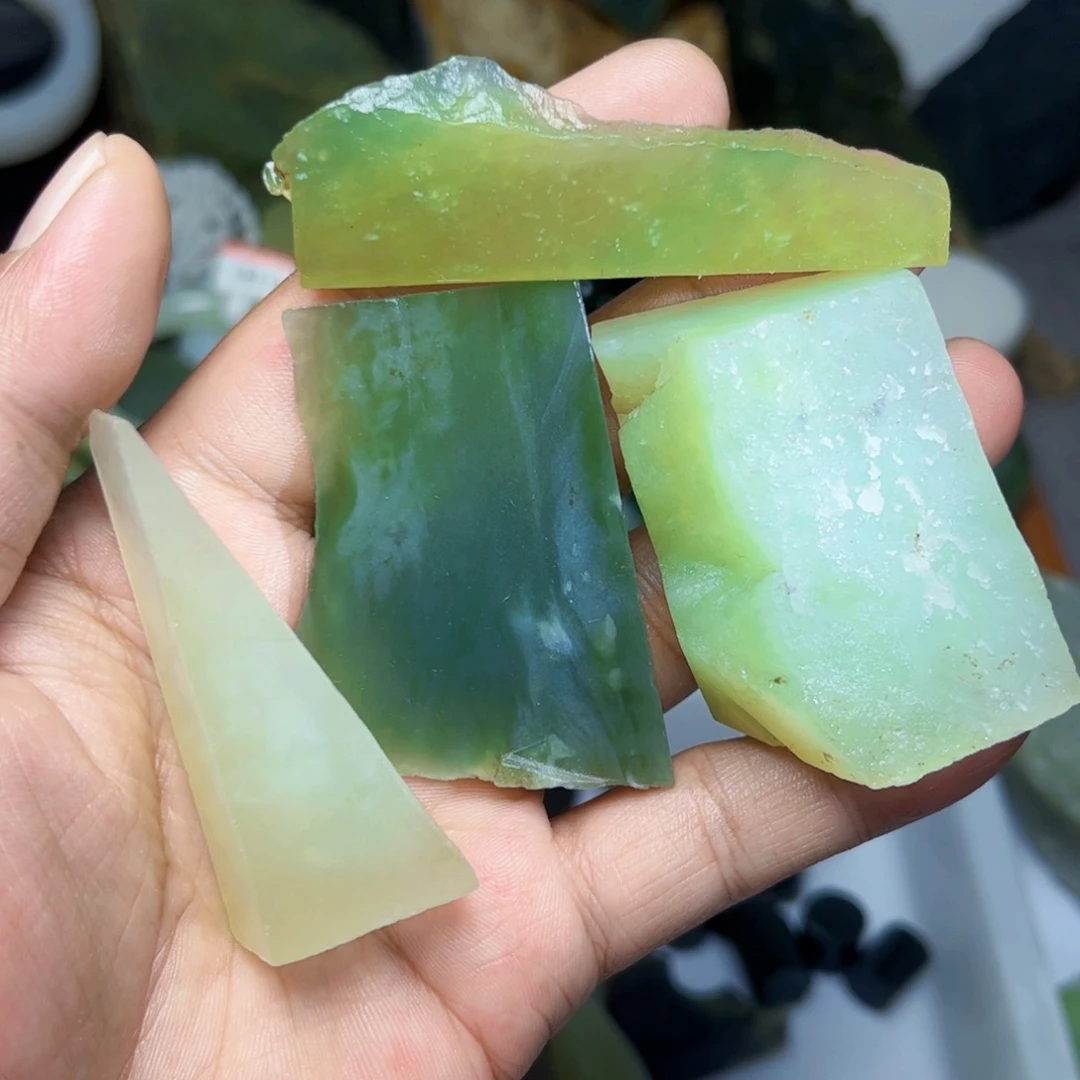 未镶嵌和田玉珠宝半成品