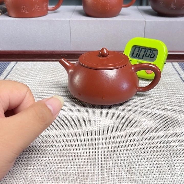 啊***祝茶壶紫砂宜兴原矿泥料手工紫砂壶