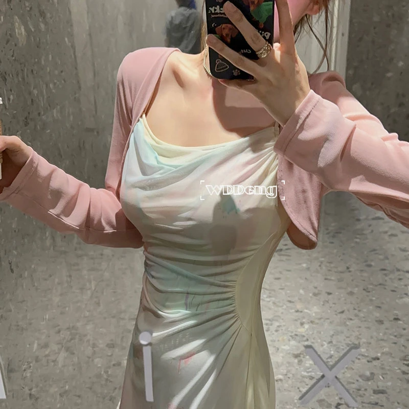 【现货款】王等等【弥生】时尚百搭设计感长袖减龄毛衫女U223E00587