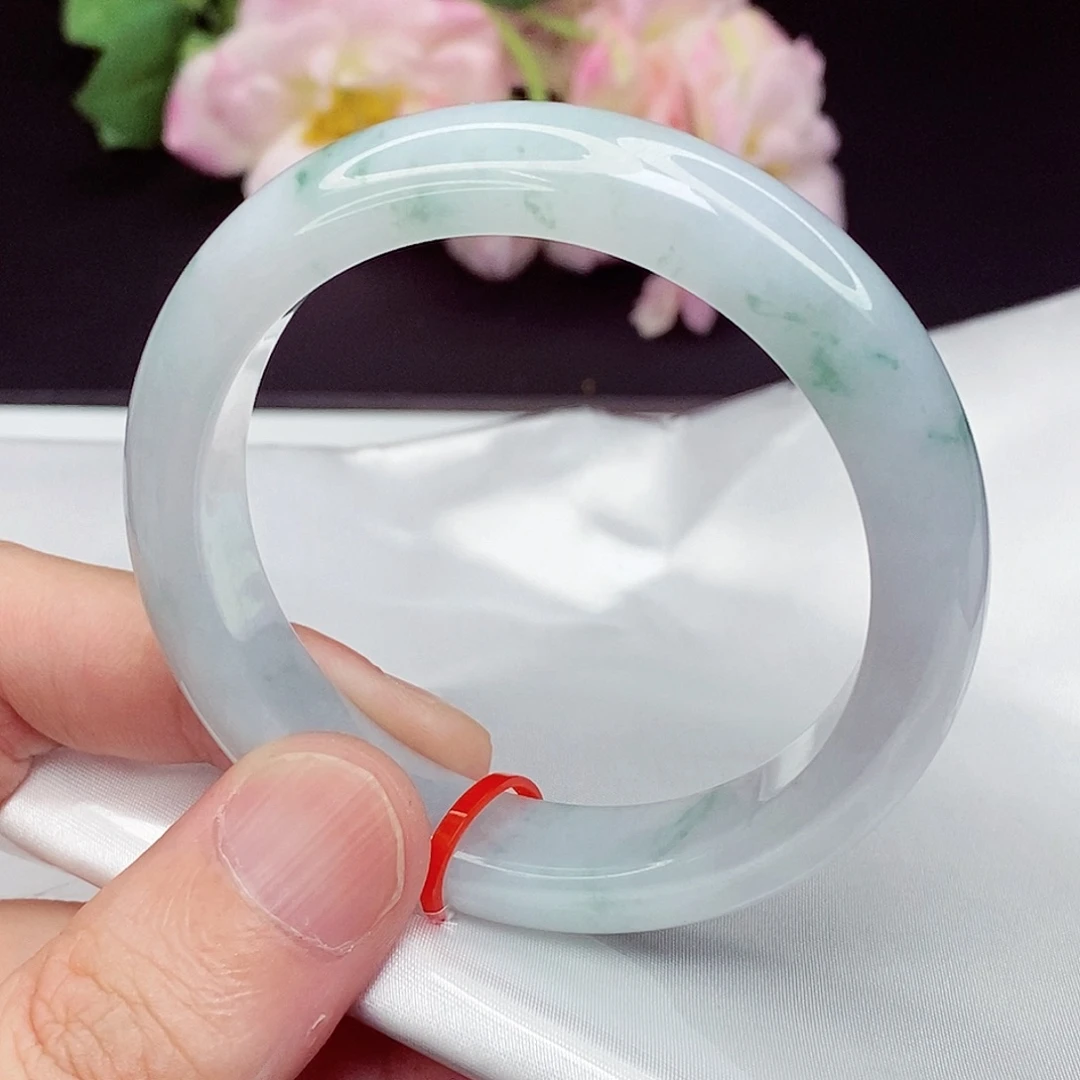 未镶嵌手镯翡翠53.3圈