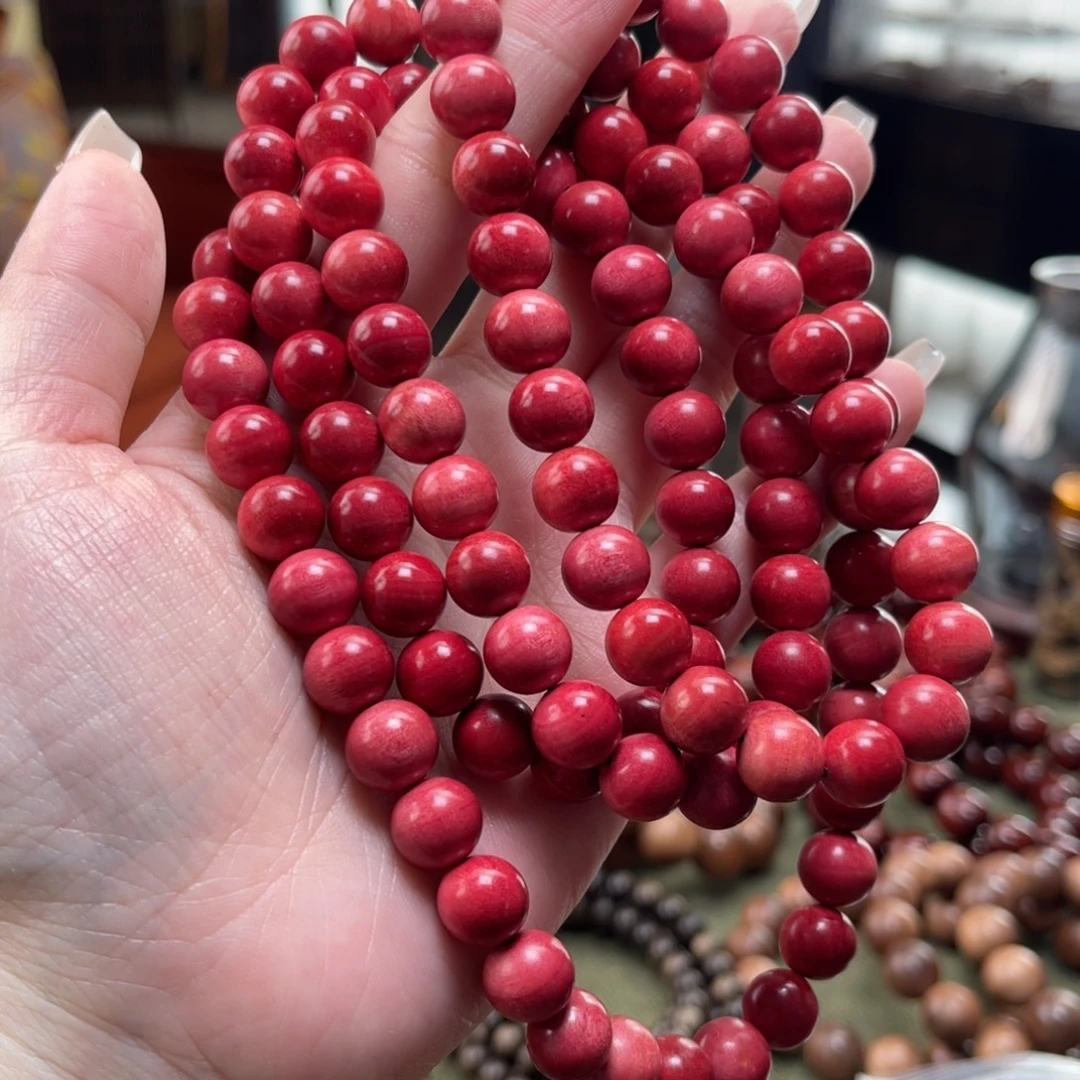 贡木手串/手链1.0粉象多圈574