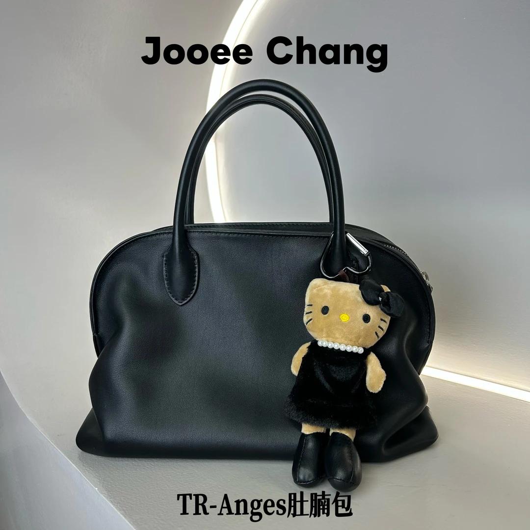 Jooee【TR-Anges 肚腩包】 进口原厂马鞍牛皮内里羊皮时尚极简手拎1