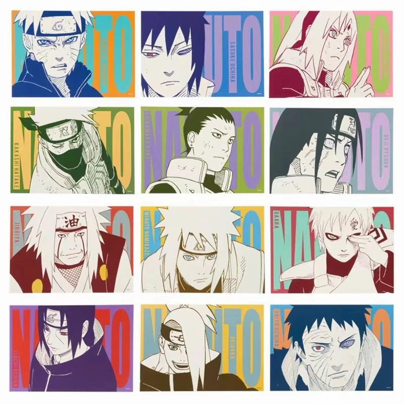 火影忍者艺术卡动漫周边潮玩盲盒