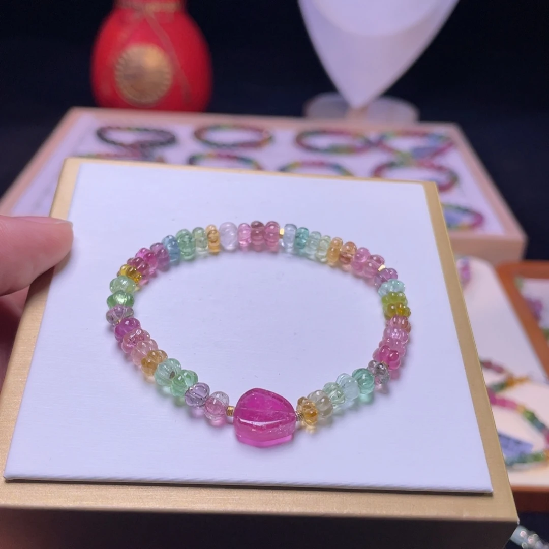 未镶嵌手链碧玺A21碧玺手链