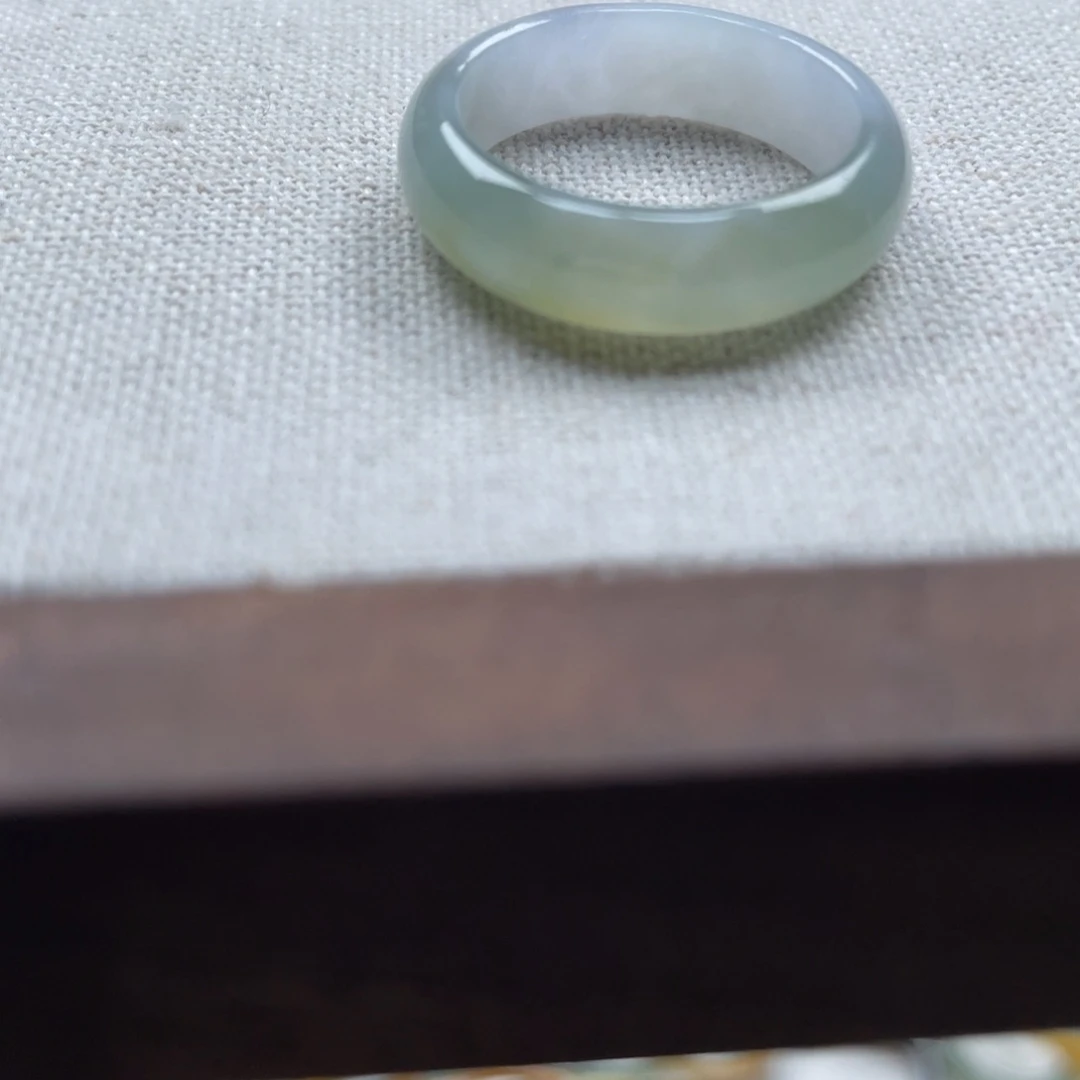 翡翠戒指未镶嵌8 号 港码 15