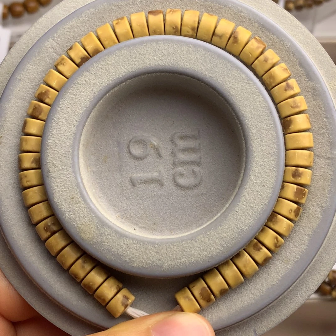 西***痩手串紫金鼠紫金鼠纯肉单圈手串7×4药片