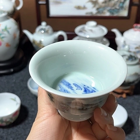 汪派山水嫡传第四代汪沁直播间微瑕特价