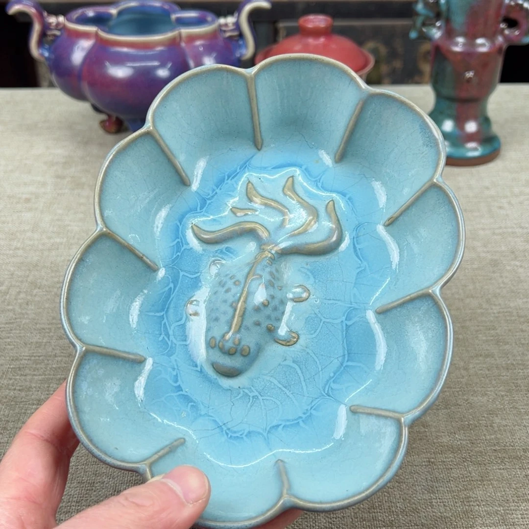 瓷片正能量陶瓷艺术品