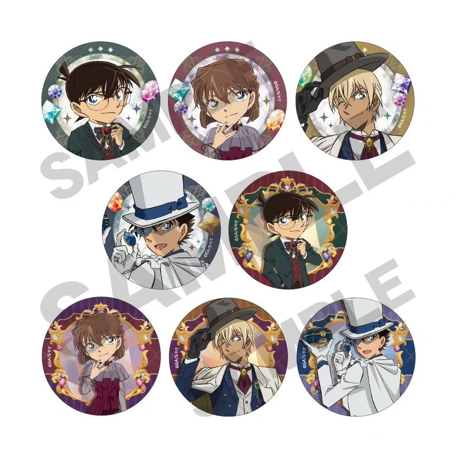 【纯日谷】名侦探柯南 宝石珠宝风系列 吧唧徽章 默认代拆！