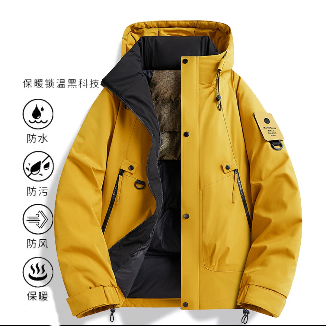 Z·L·SHIJIA/战狼世家男女美式冲锋衣棉服三防面料户外运动棉袄