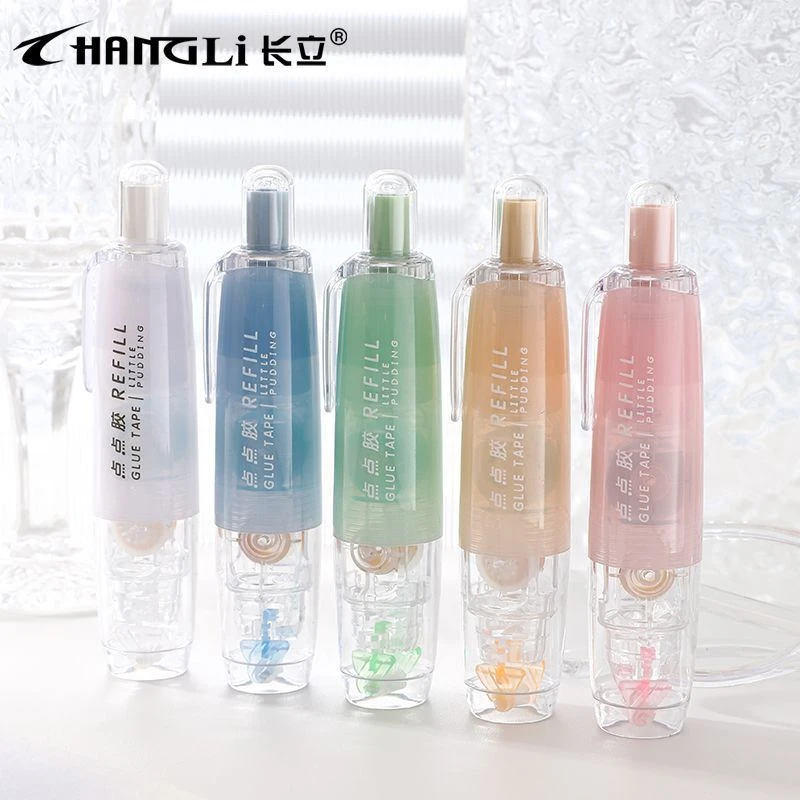 【按动点点胶】360°大容量雾感按动ins学生实惠好用点点胶手账替换