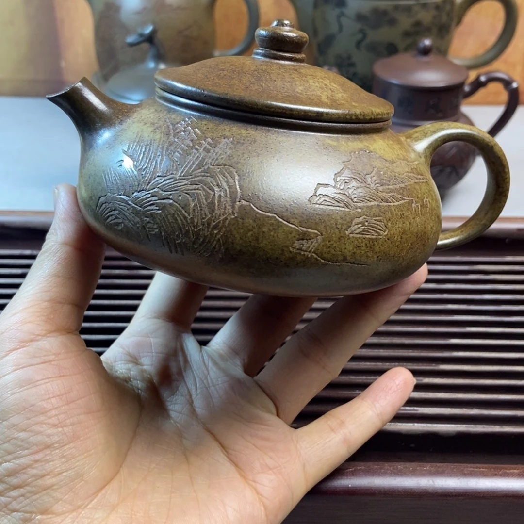 紫砂茶壶紫砂全手工定制