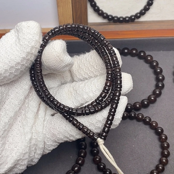 开***狼手串椰蒂5mm新基元108长串