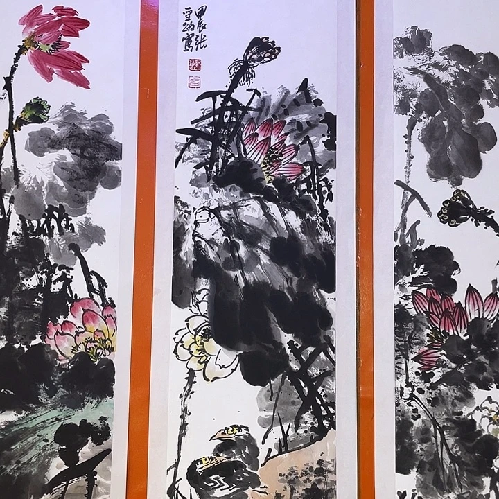 国画张圣敏先生纯手绘作品