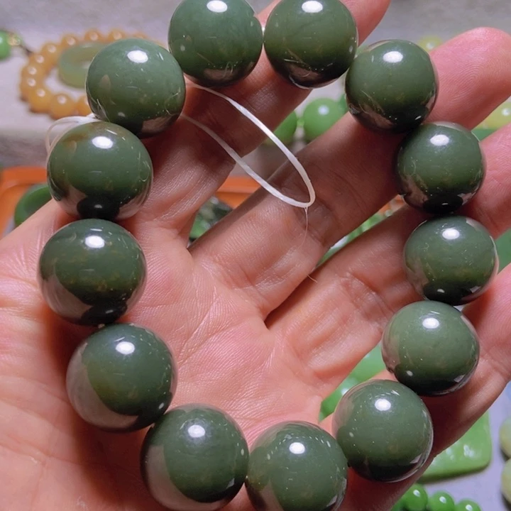 未镶嵌手链和田玉（青白玉）