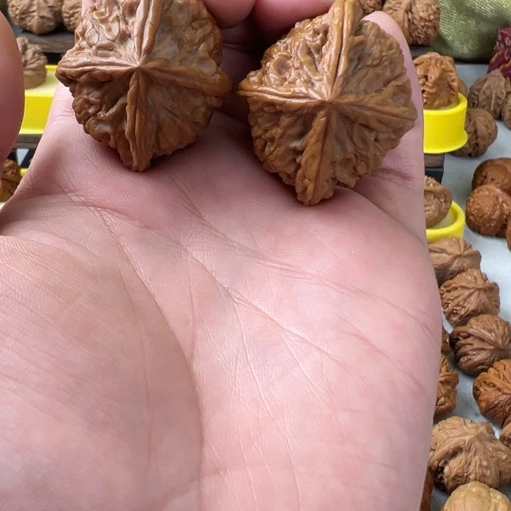 文玩核桃吊坠37全品无修玉玺正四