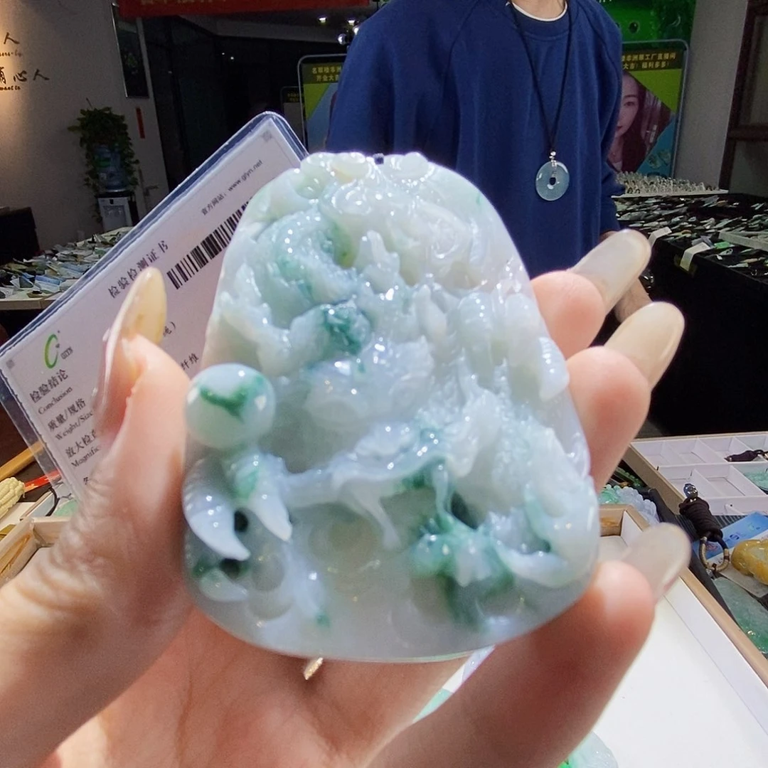 颈饰未镶嵌翡翠翡翠