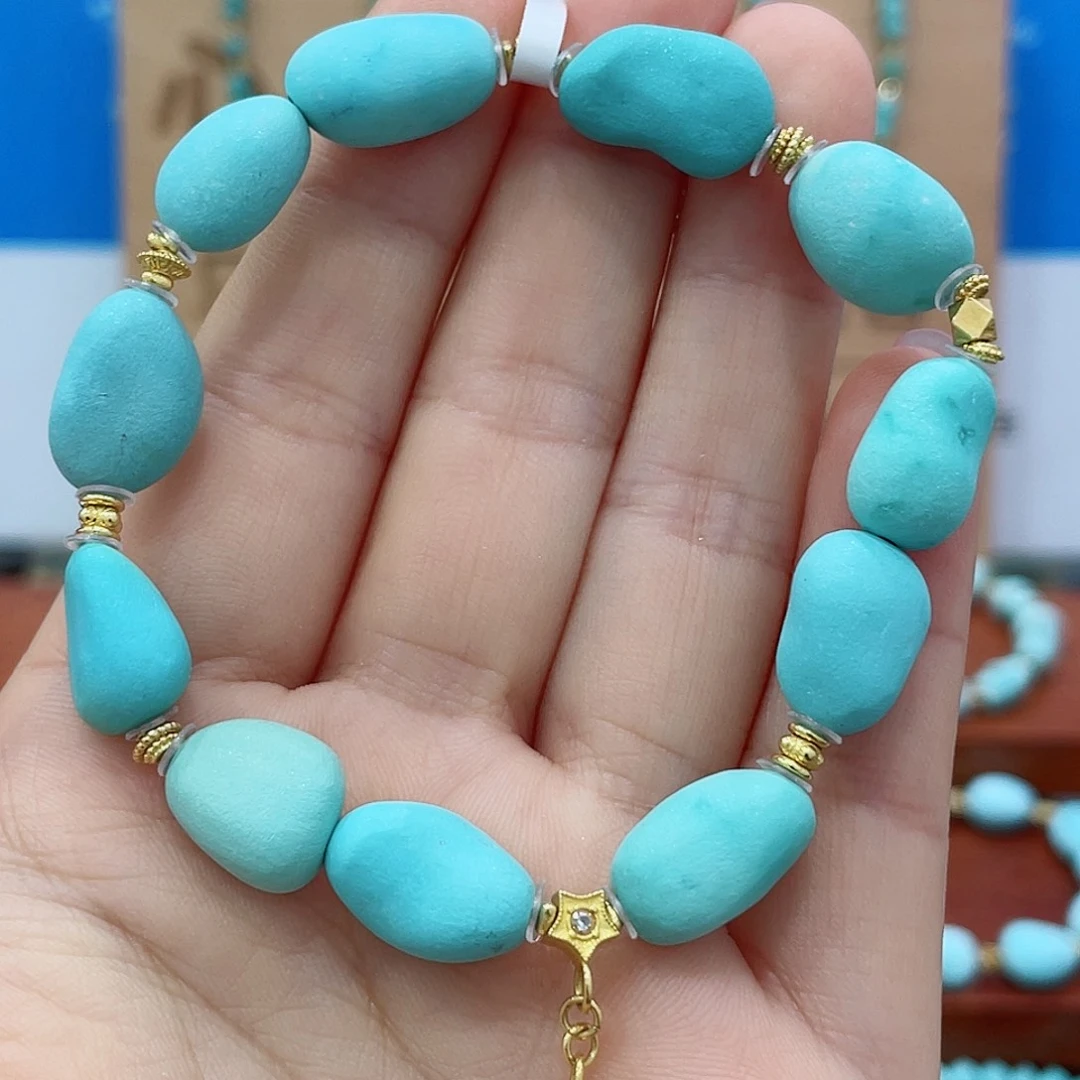 未镶嵌绿松石珠宝奇石