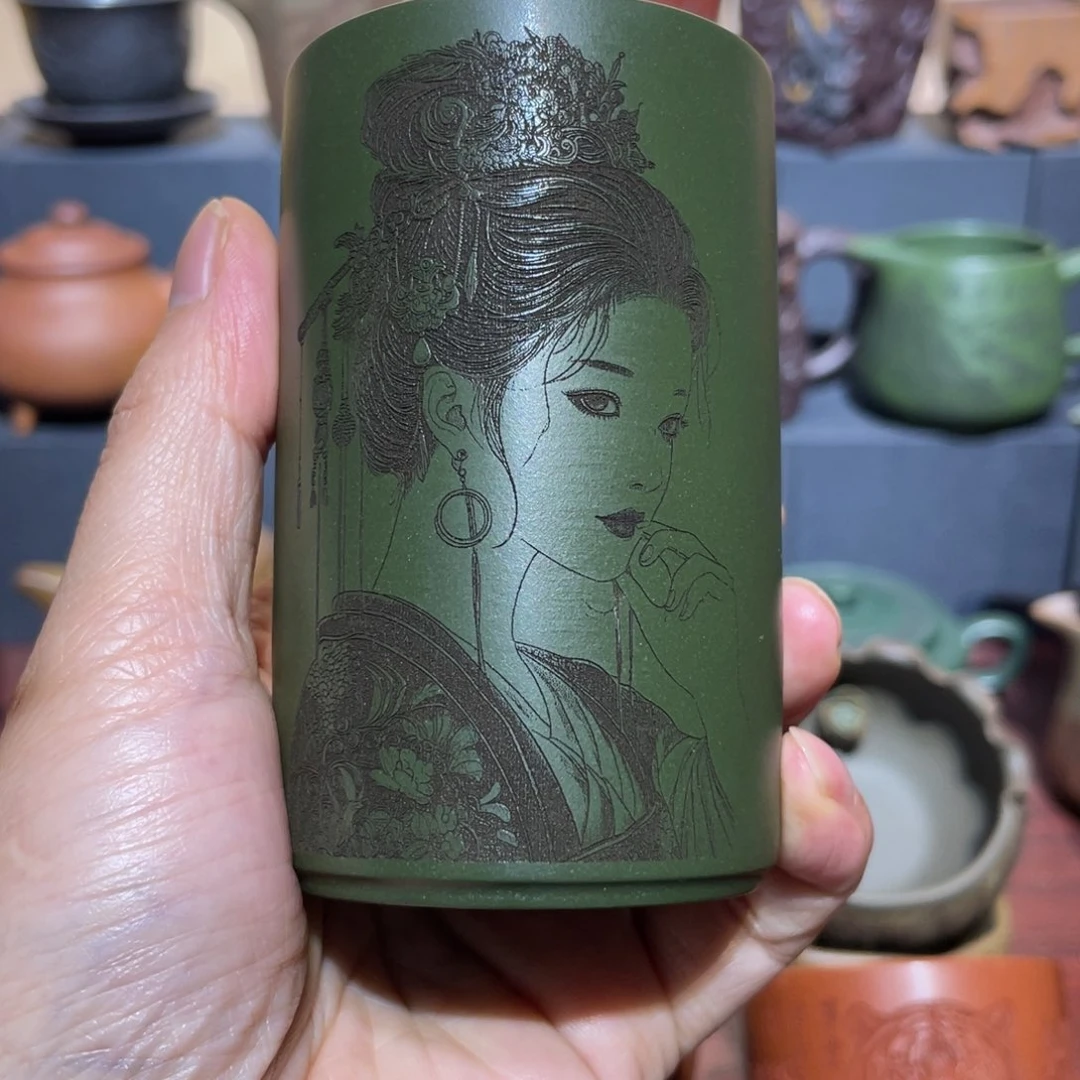 原矿紫砂手工主人杯