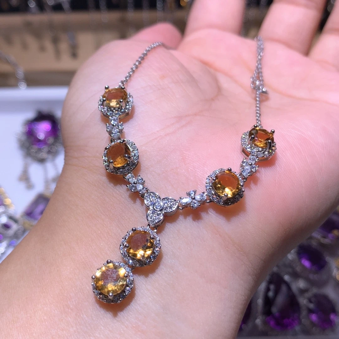 【闪购商品】水晶戒指银S925镶嵌抹*戒指