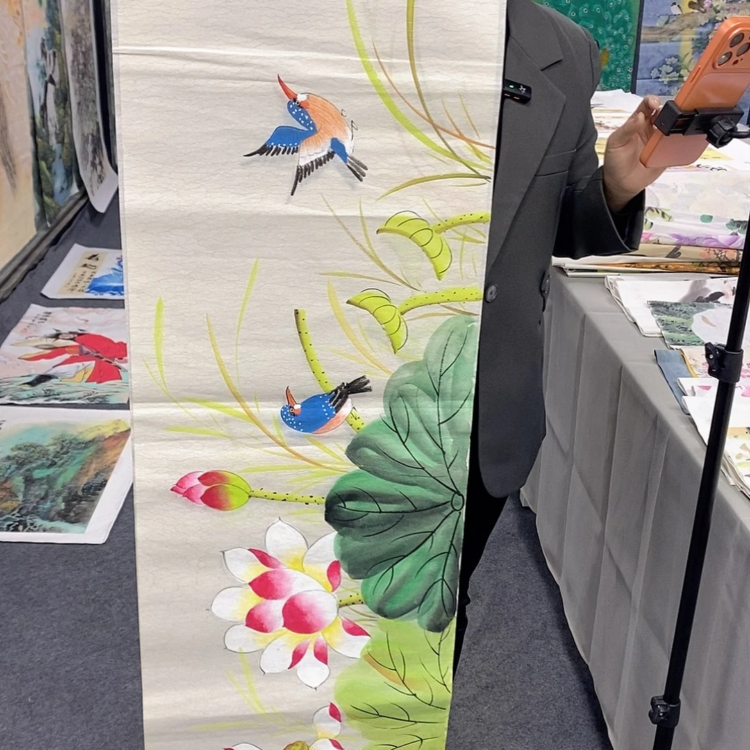 国画国画手绘作品