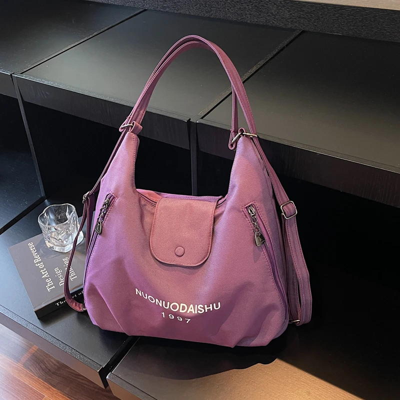 多功能双肩包女2025新款升级加大高级感女包小众单肩托特包通勤包