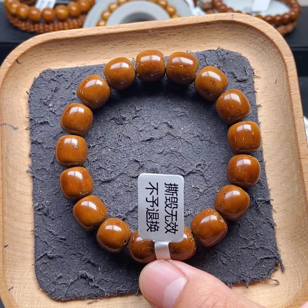 紫金鼠手串13nm近实心老型