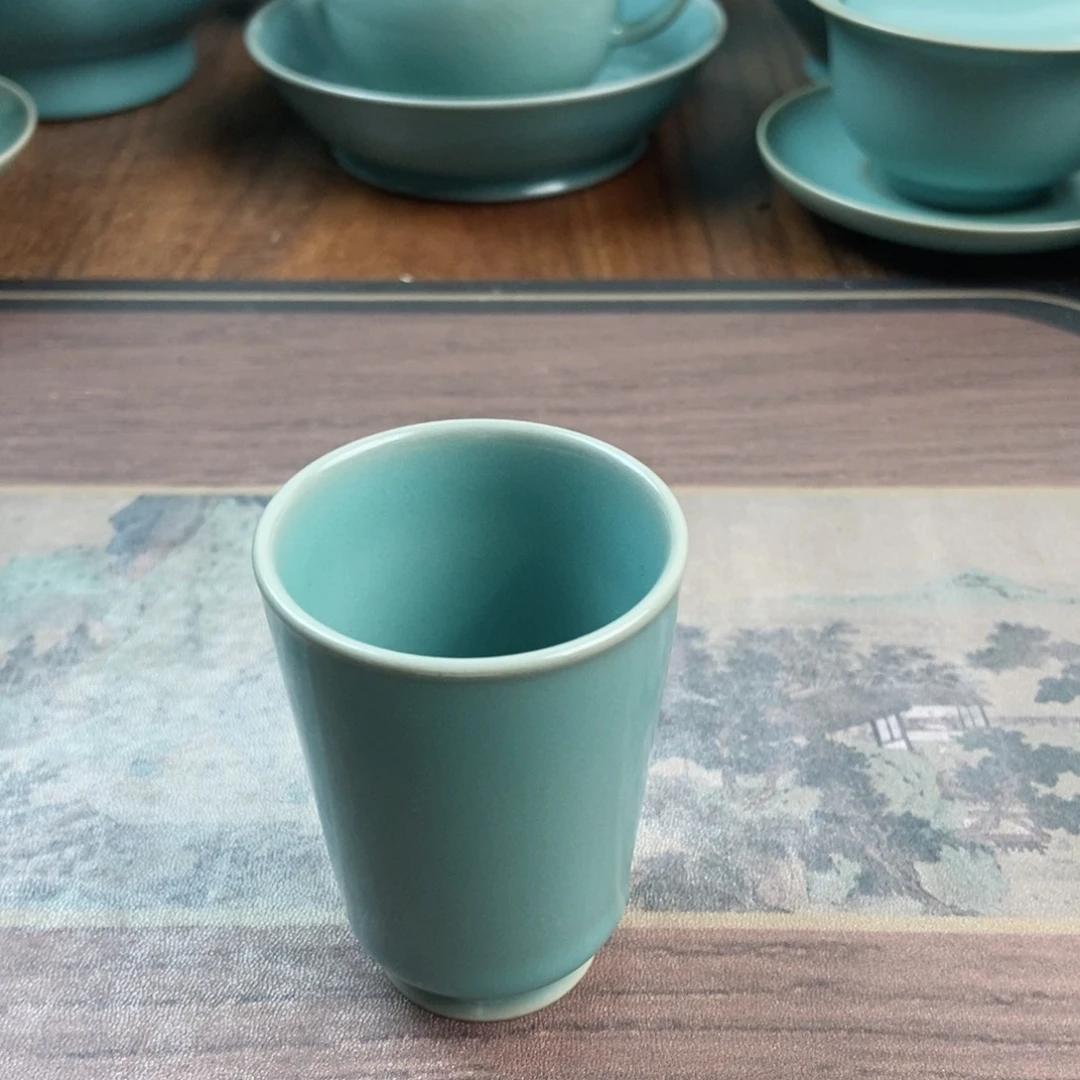 摆件瓷原产地原矿汝瓷～茶器