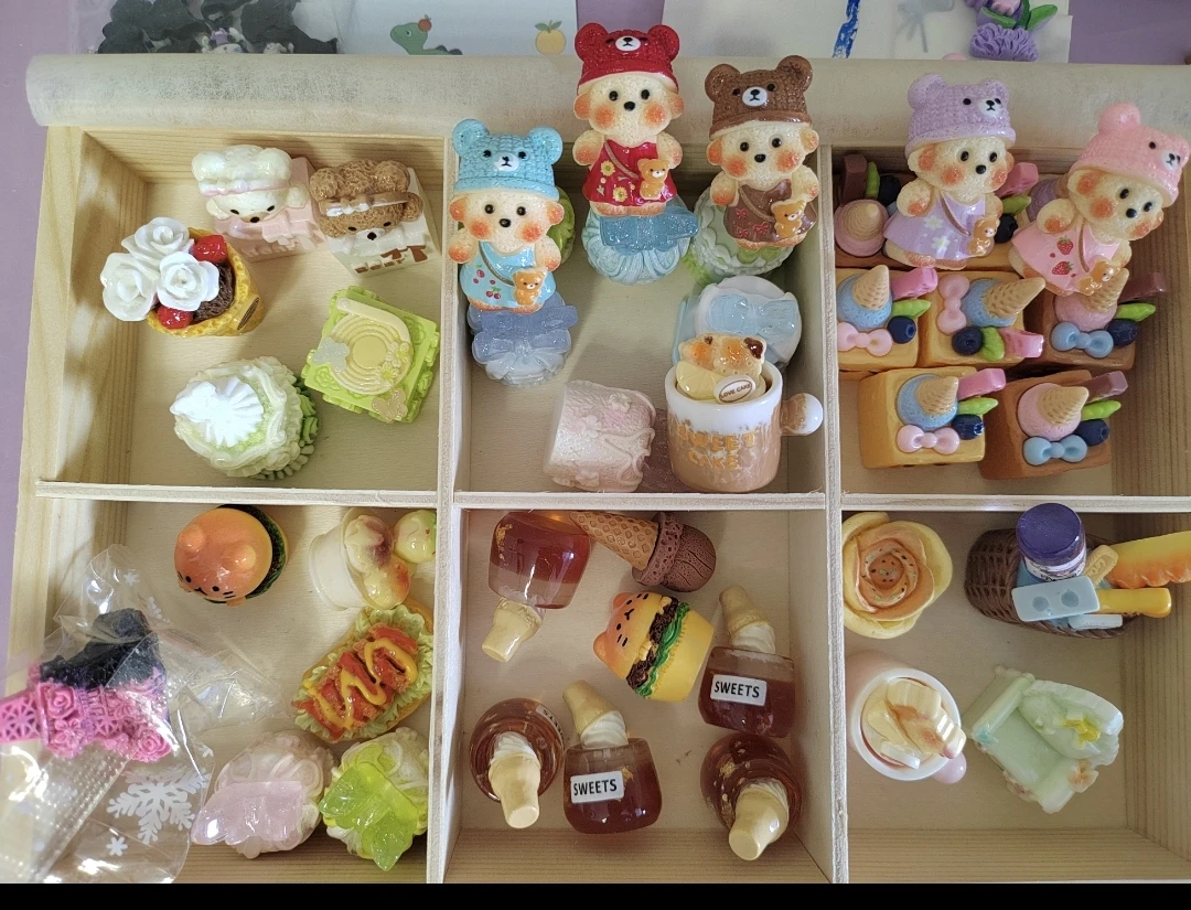 直播间自选款式 树脂饰品  diy配件 仿真树脂配件 仿真食玩