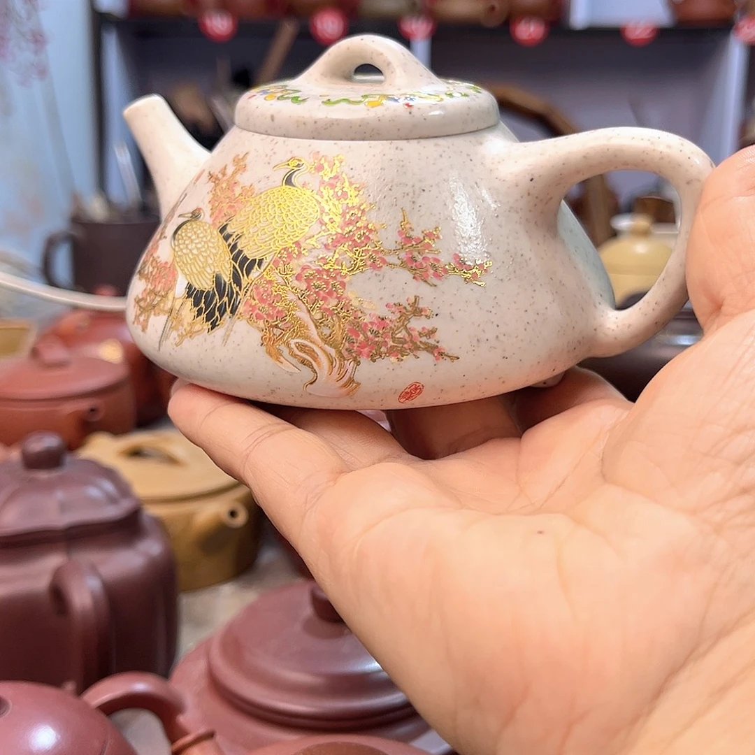 茶壶紫砂全手工制作