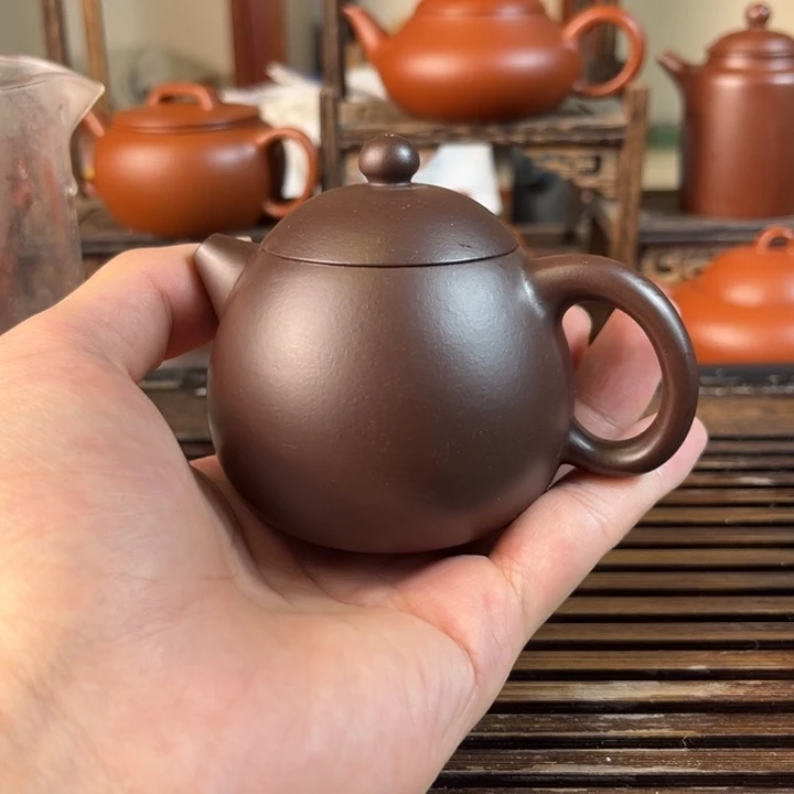 茶壶紫砂原矿紫砂手工制作