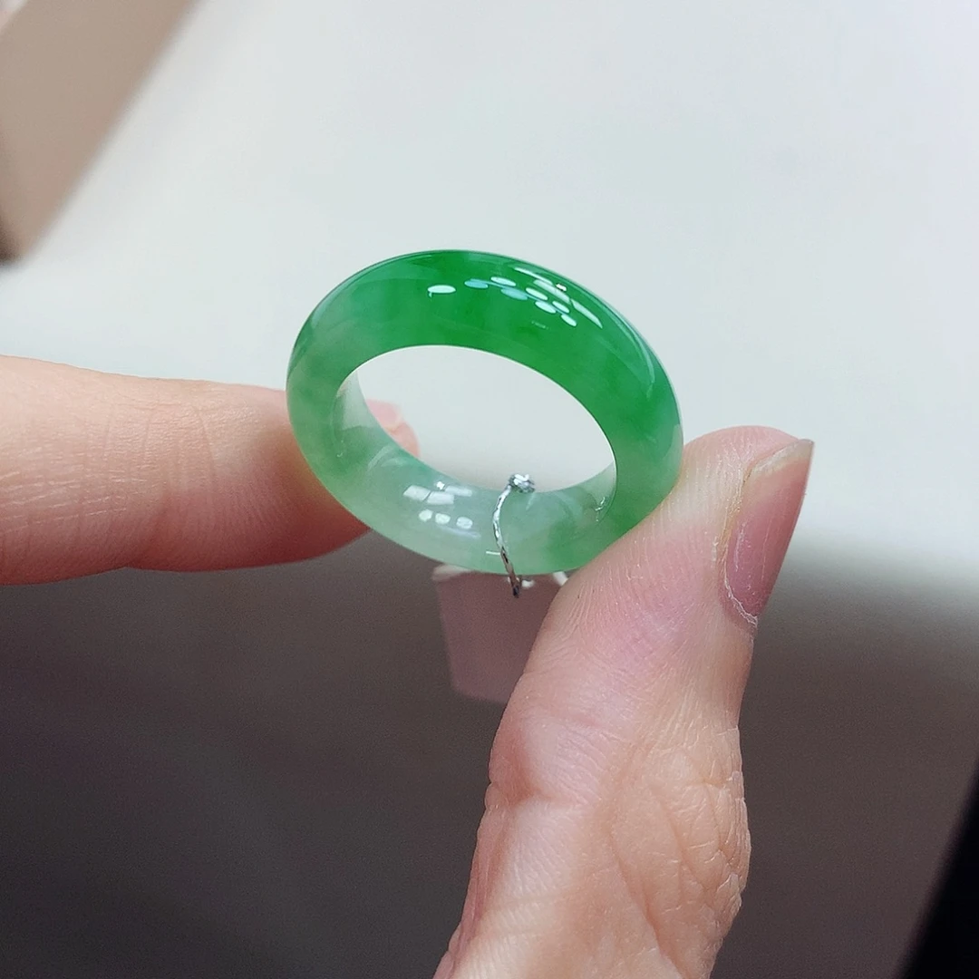 未镶嵌戒指翡翠15号