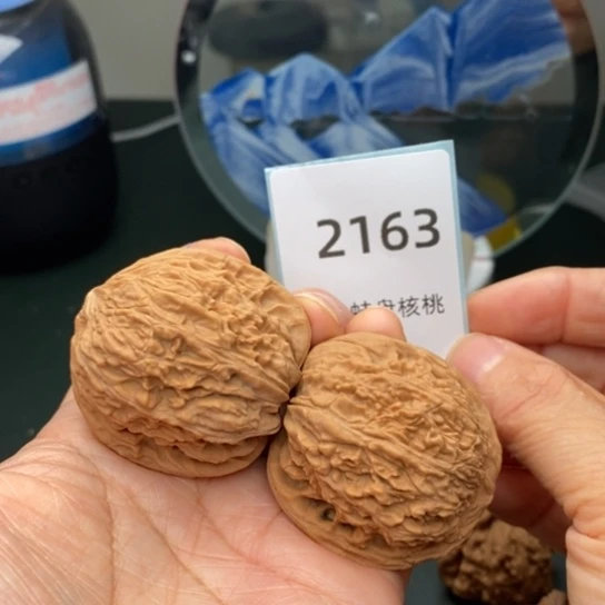 文玩核桃把件富**祥42野生小众2163