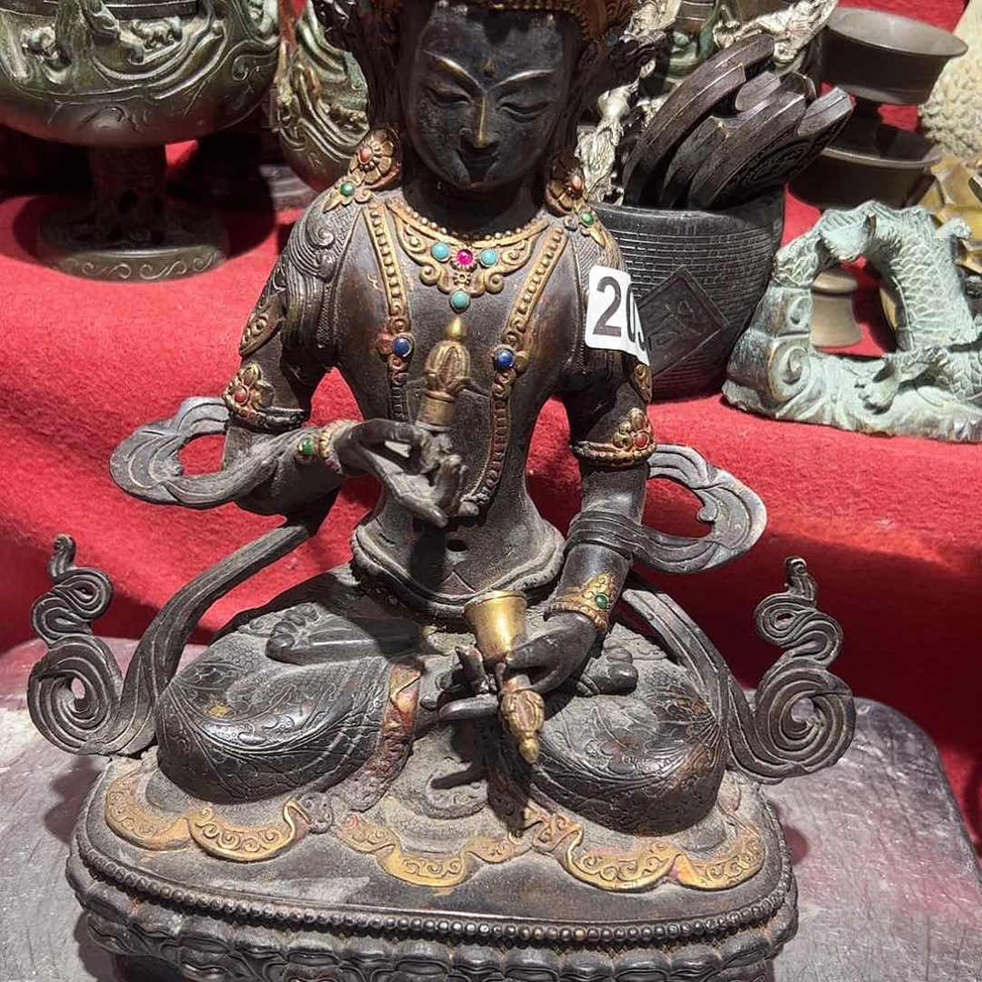 名*荟微瑕疵黄铜摆件工艺品