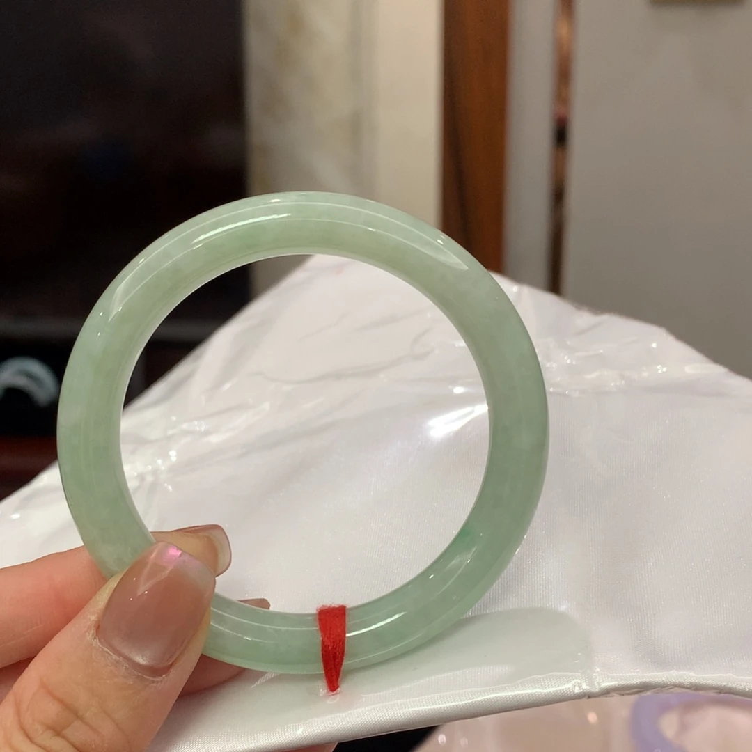 未镶嵌手镯翡翠翡翠手镯未镶嵌53.9圈口