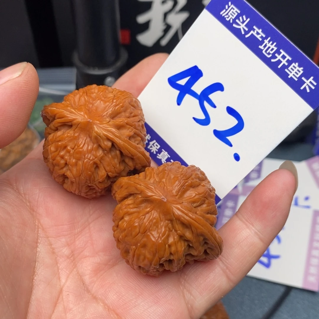 把件文玩核桃磨盘狮子头38
