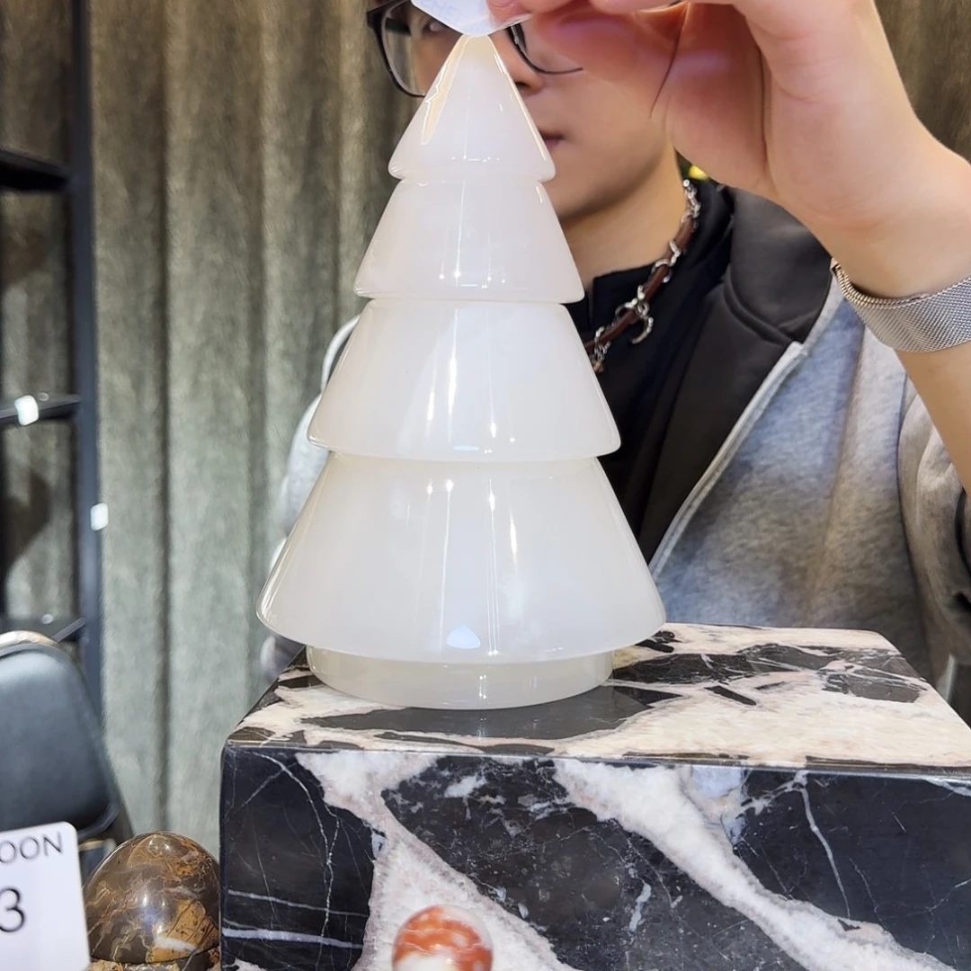 大理石106白玉四层圣诞树