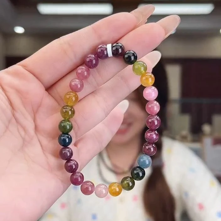 12472933碧玺/未镶嵌7mm+碧玺单圈33多样性发货