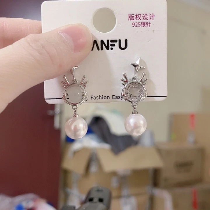 三醋酯纤维福利耳钉随单发767