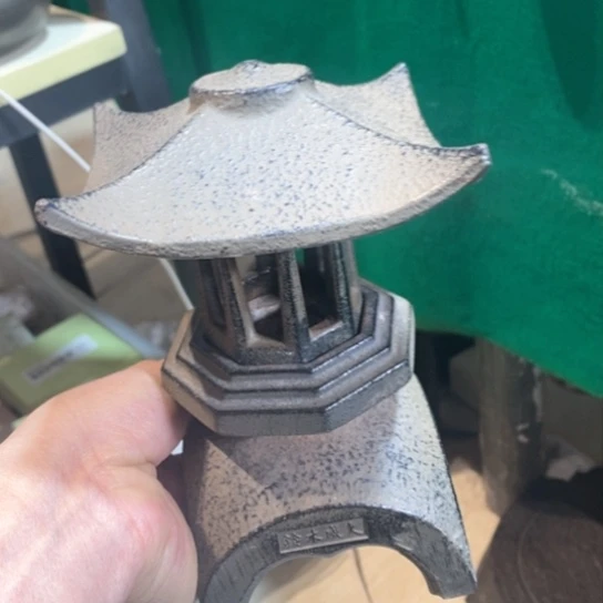 蜜安罐瓷香炉锡茶则