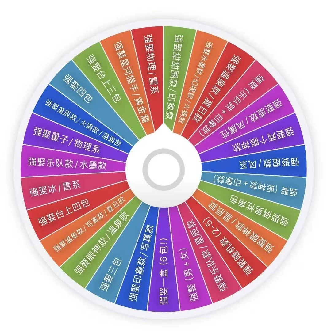 【强娶转盘】格界文创星穹铁道全网首创音盘系列色纸，隐藏兑换停