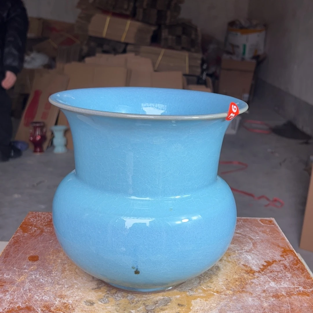 摆件郑家钧窑摆件微