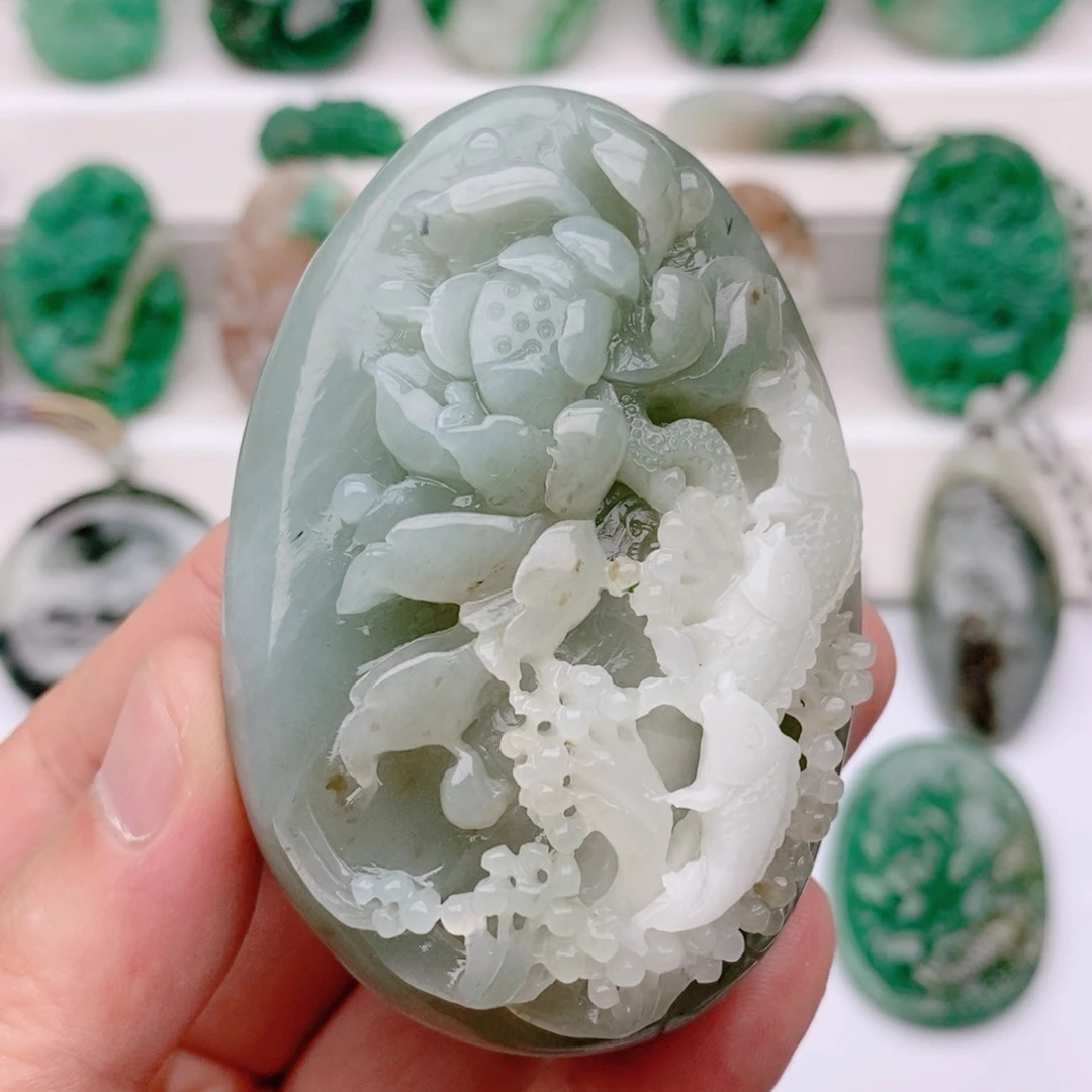 独山玉未镶嵌颈饰随*